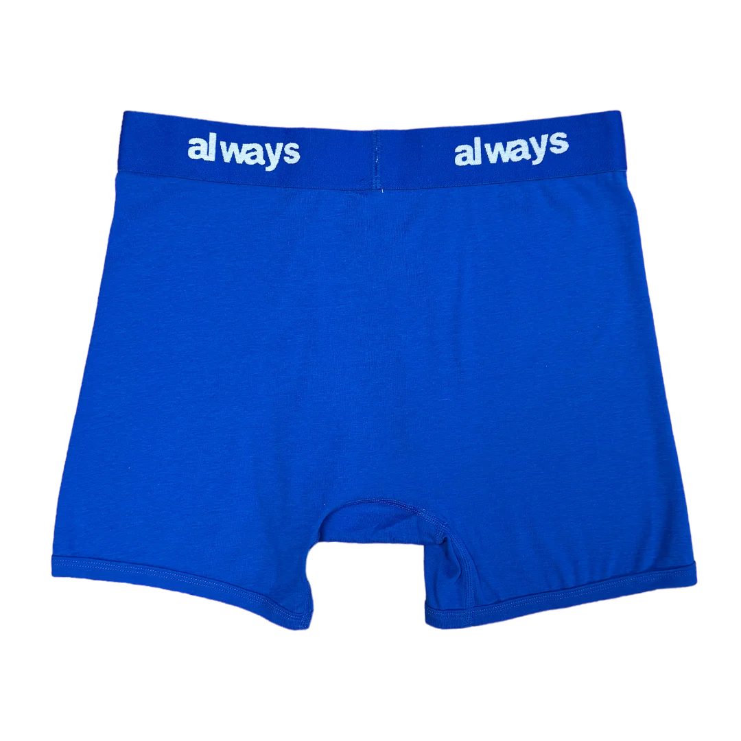 4pack cotton briefs - royal blue - Image 3