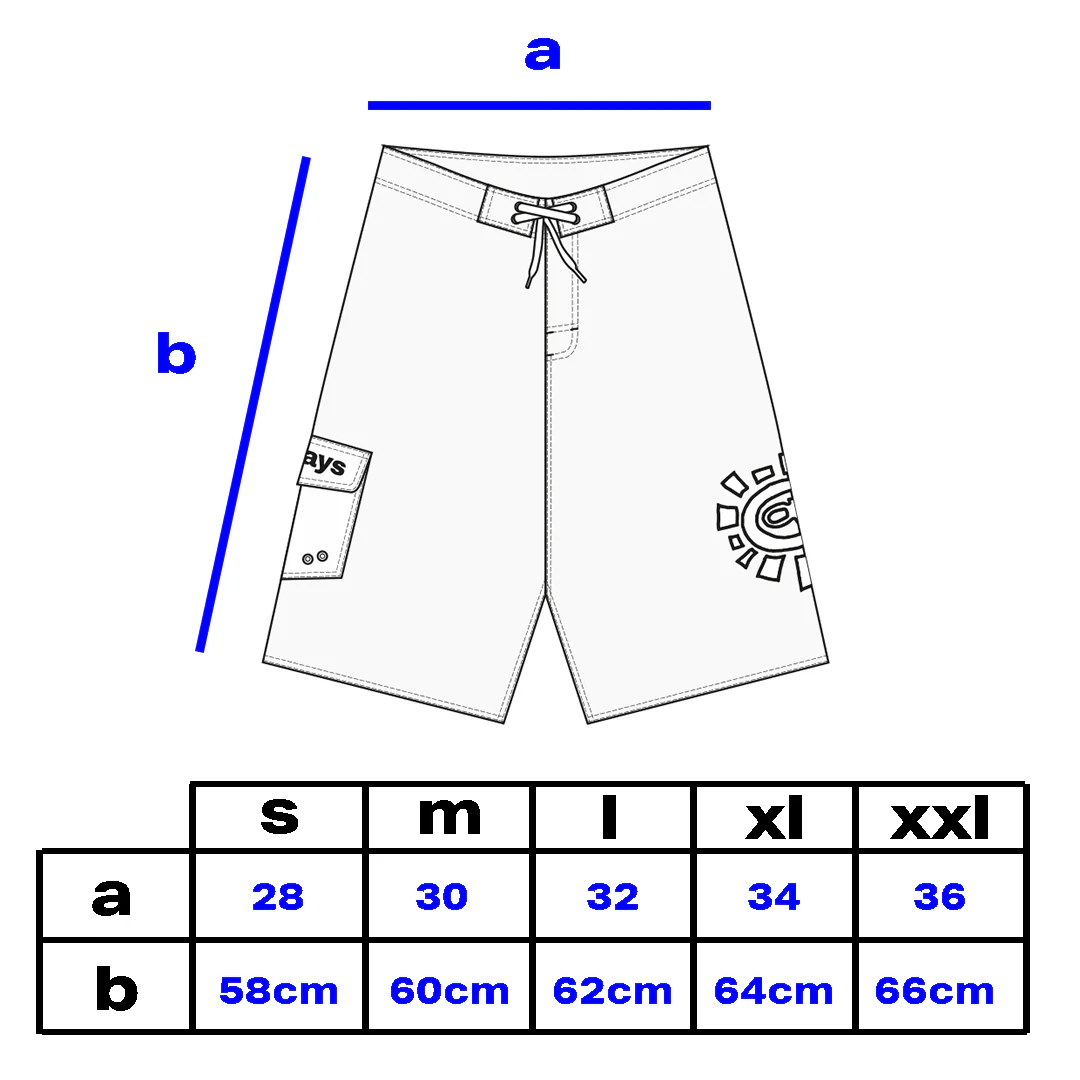 AI board shorts - purple/blue - Image 4