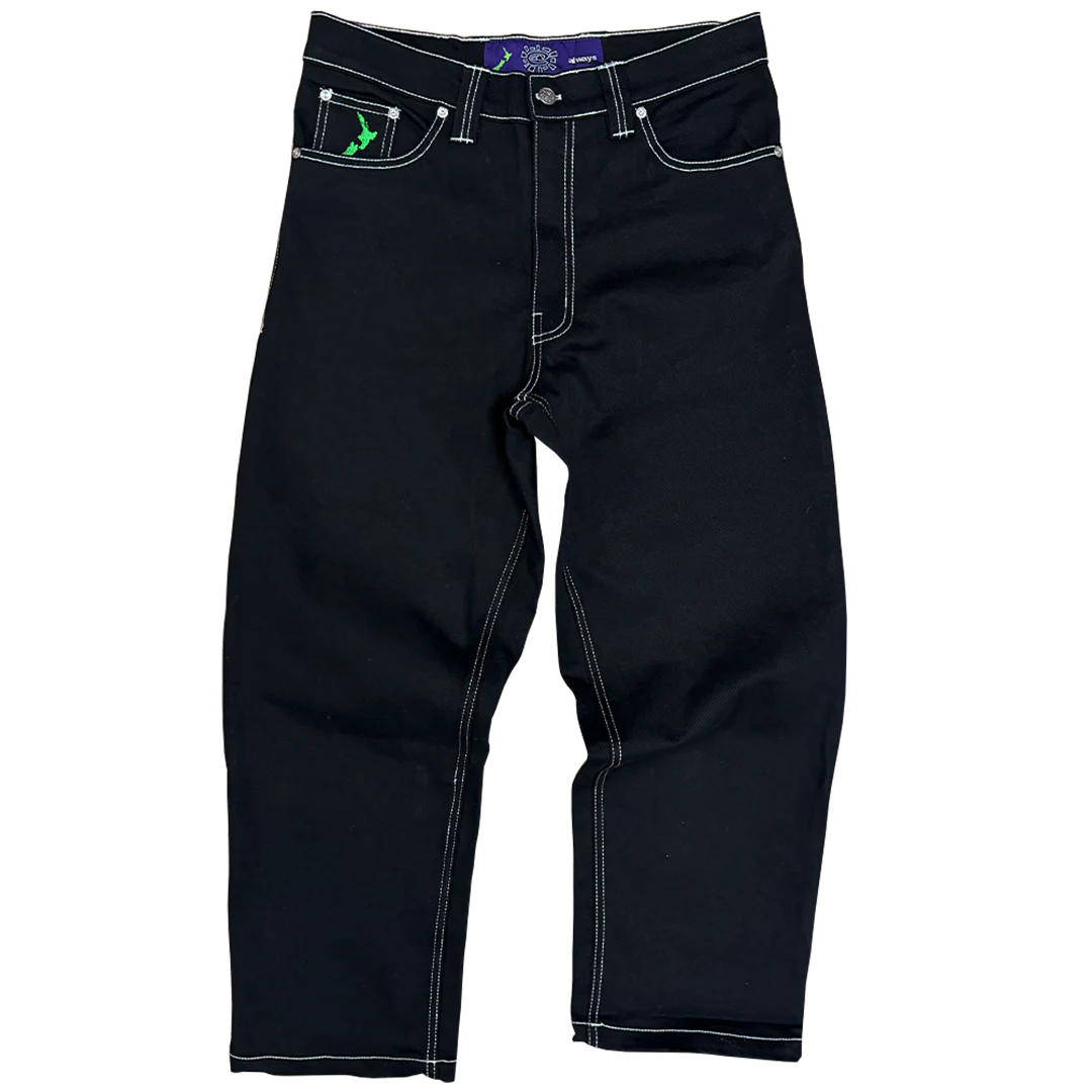 unisex low key purple label denim