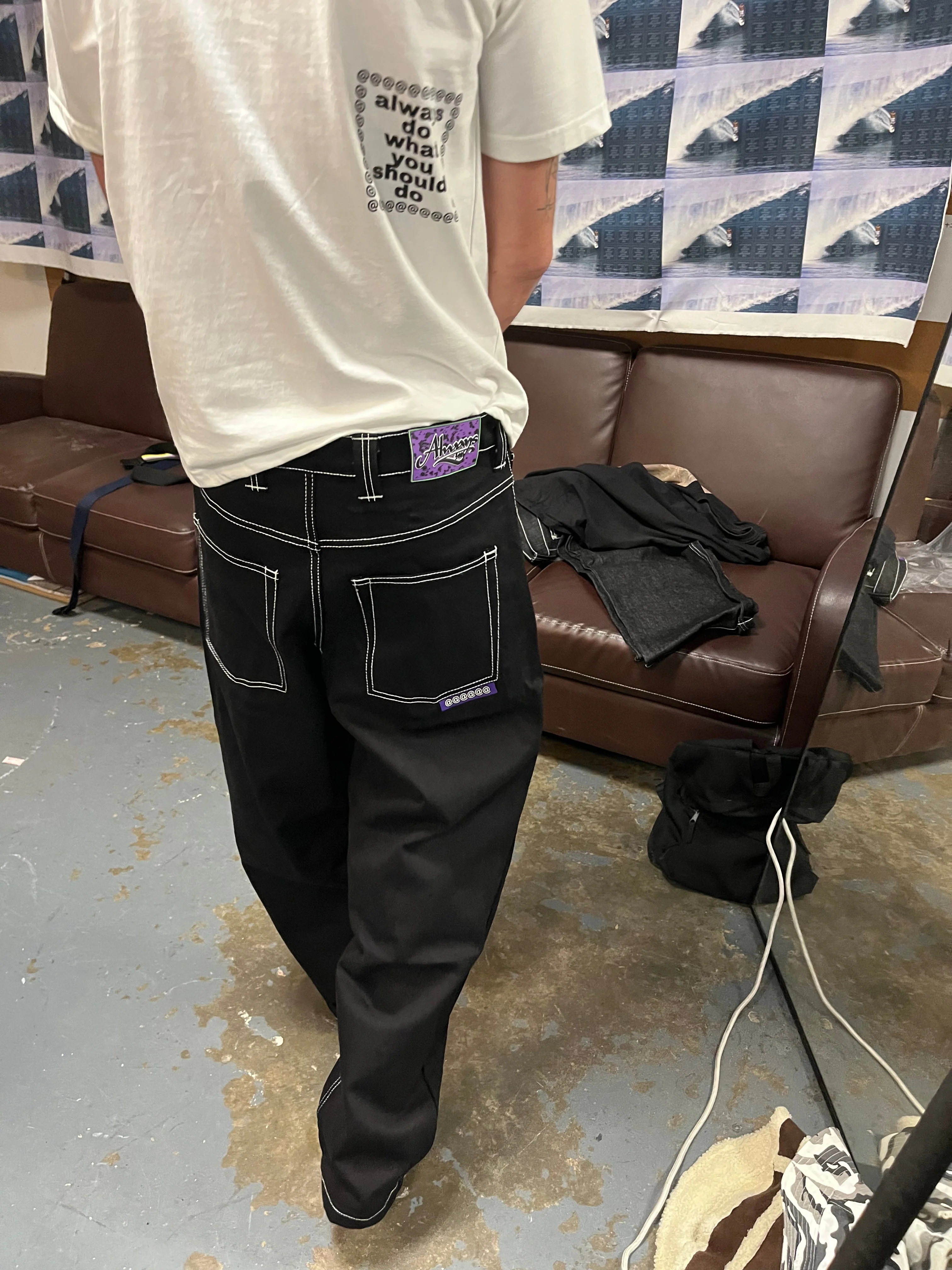 unisex low key purple label denim - Image 4