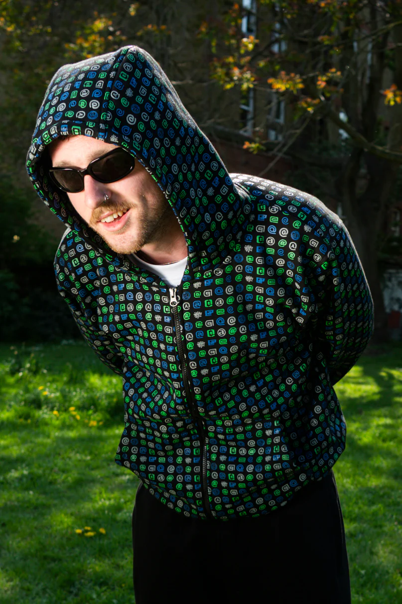 all over print @ zip up hoodie - Image 3