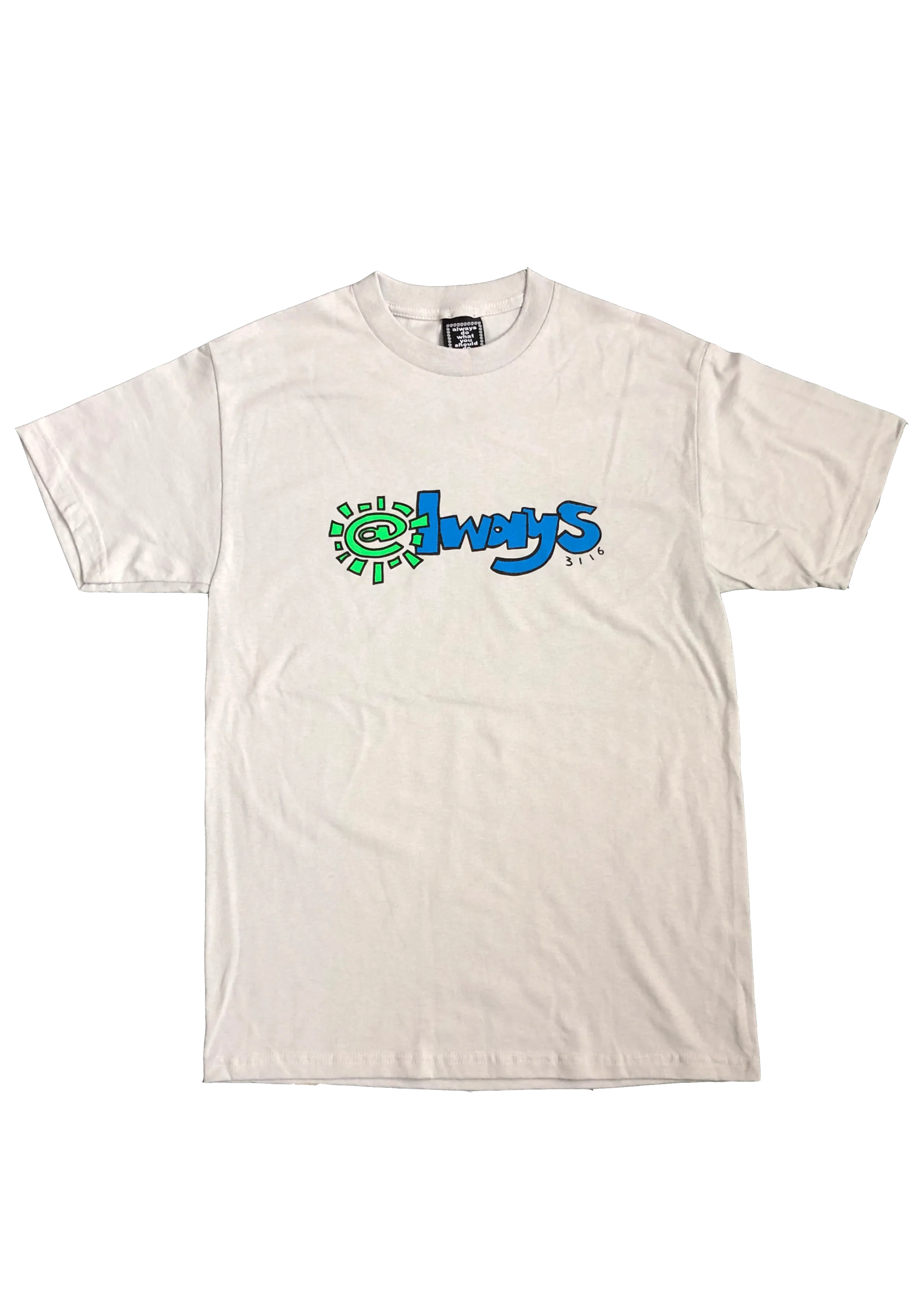 always 3116 silver t-shirt