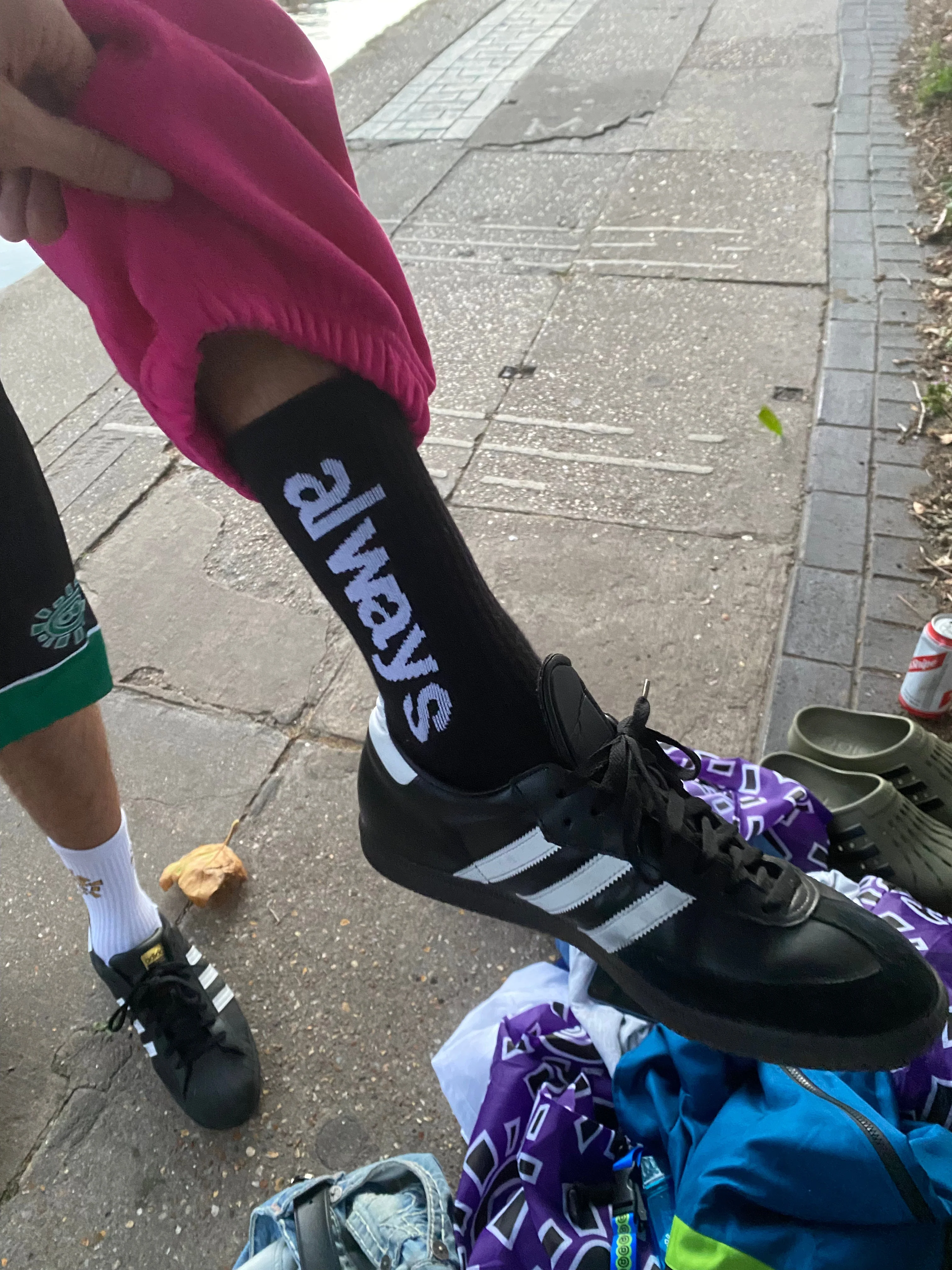 always up sock - black - Image 2
