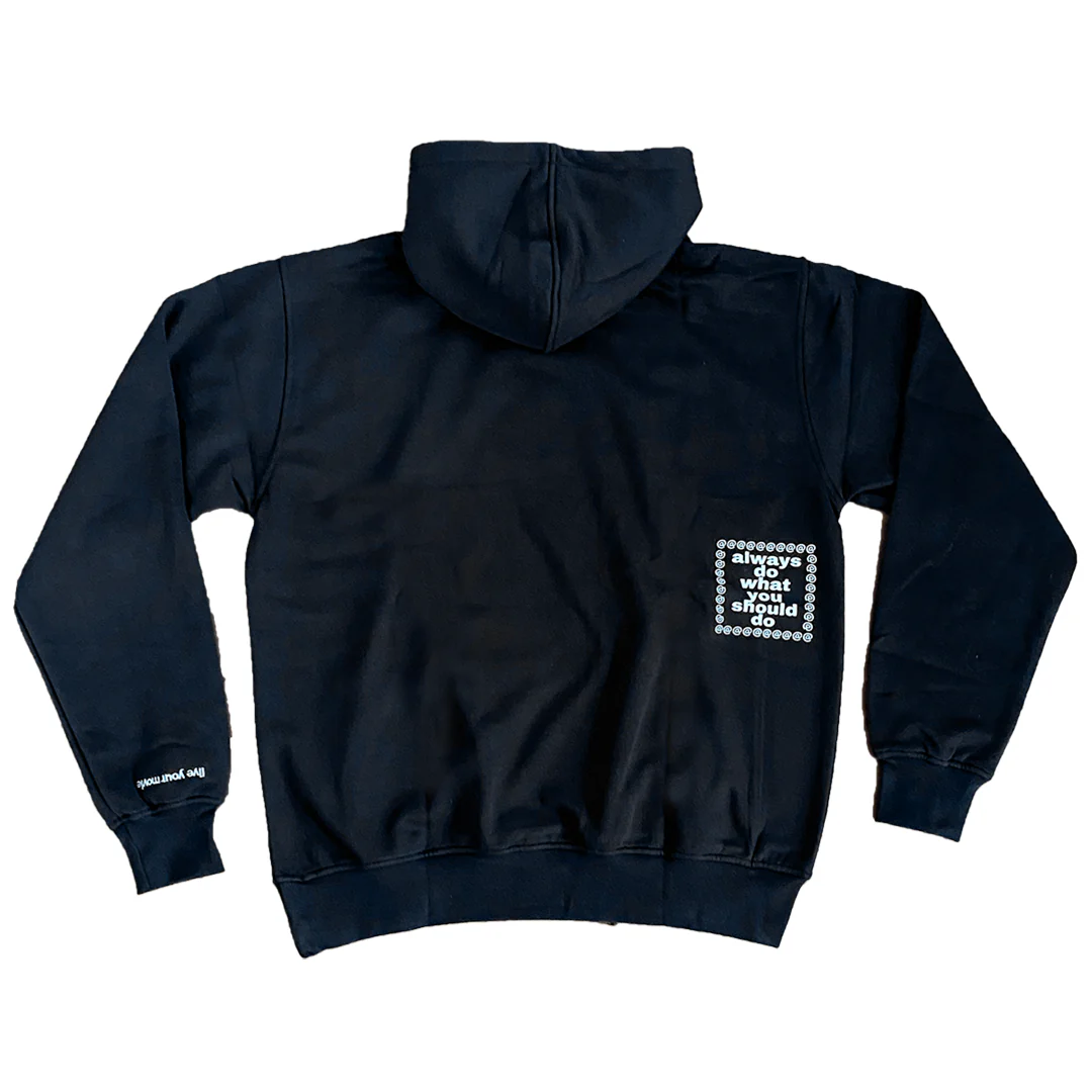 black @sun hoodie - Image 2