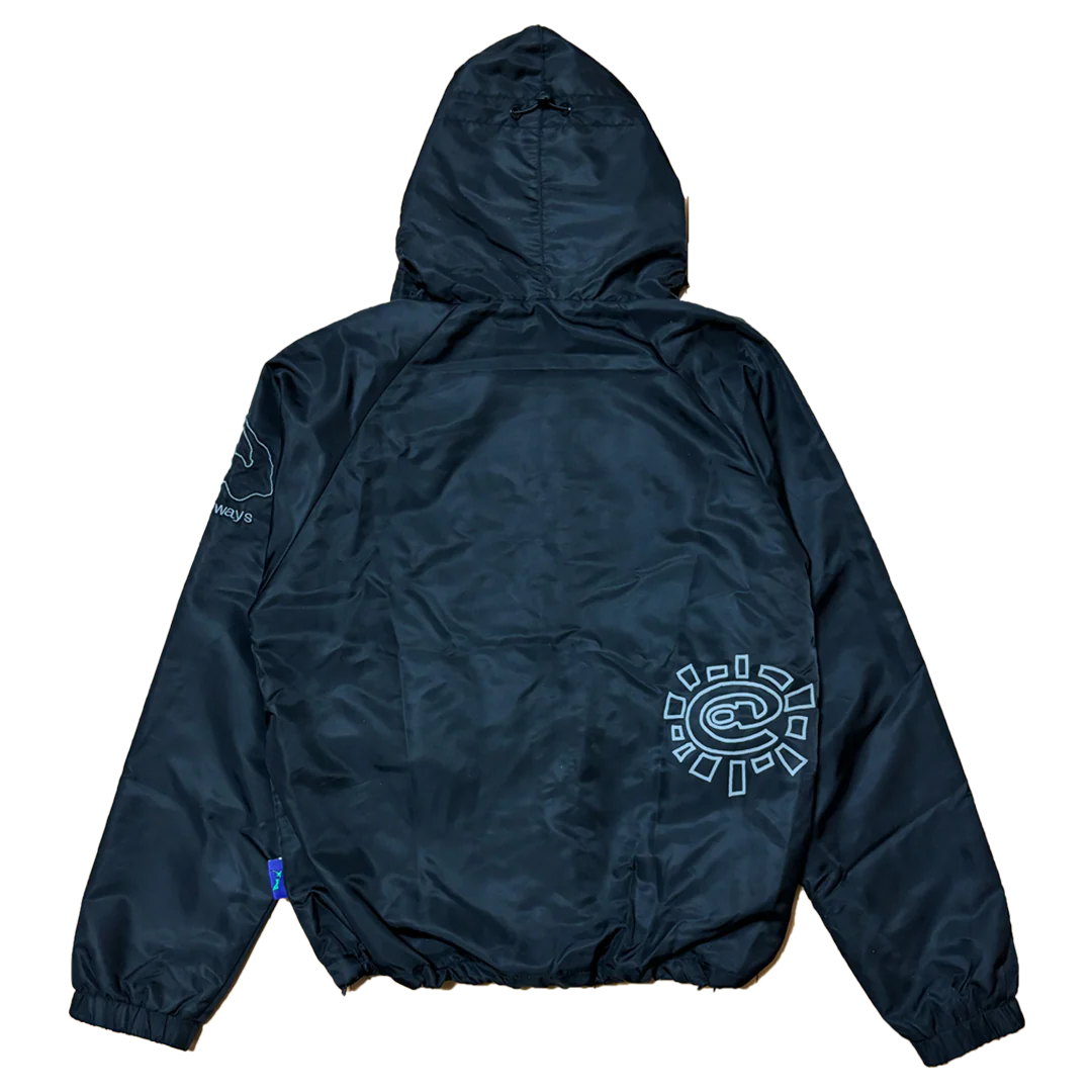 nylon bandemic jacket - black - Image 2