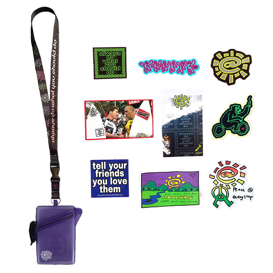 clear purple lanyard case - Image 2