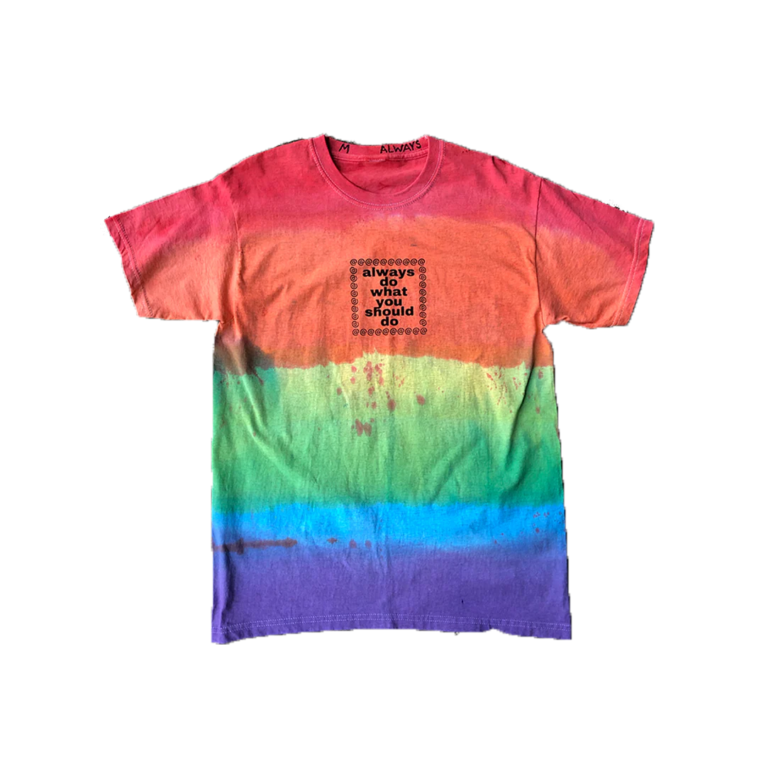 colourful one took time t-shirt