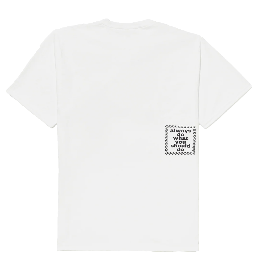 noah x adwysd surfboard t-shirt - white - Image 2