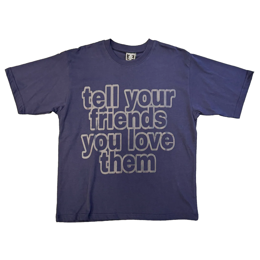 tyfylt tshirt - navy