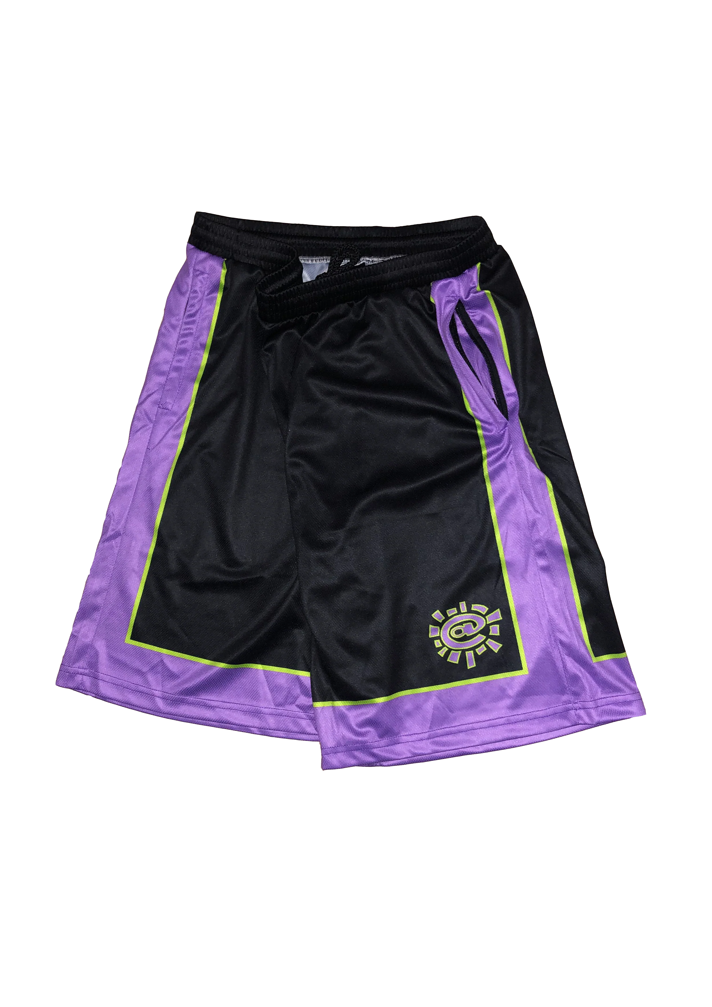 always court short - black/purple - Image 3