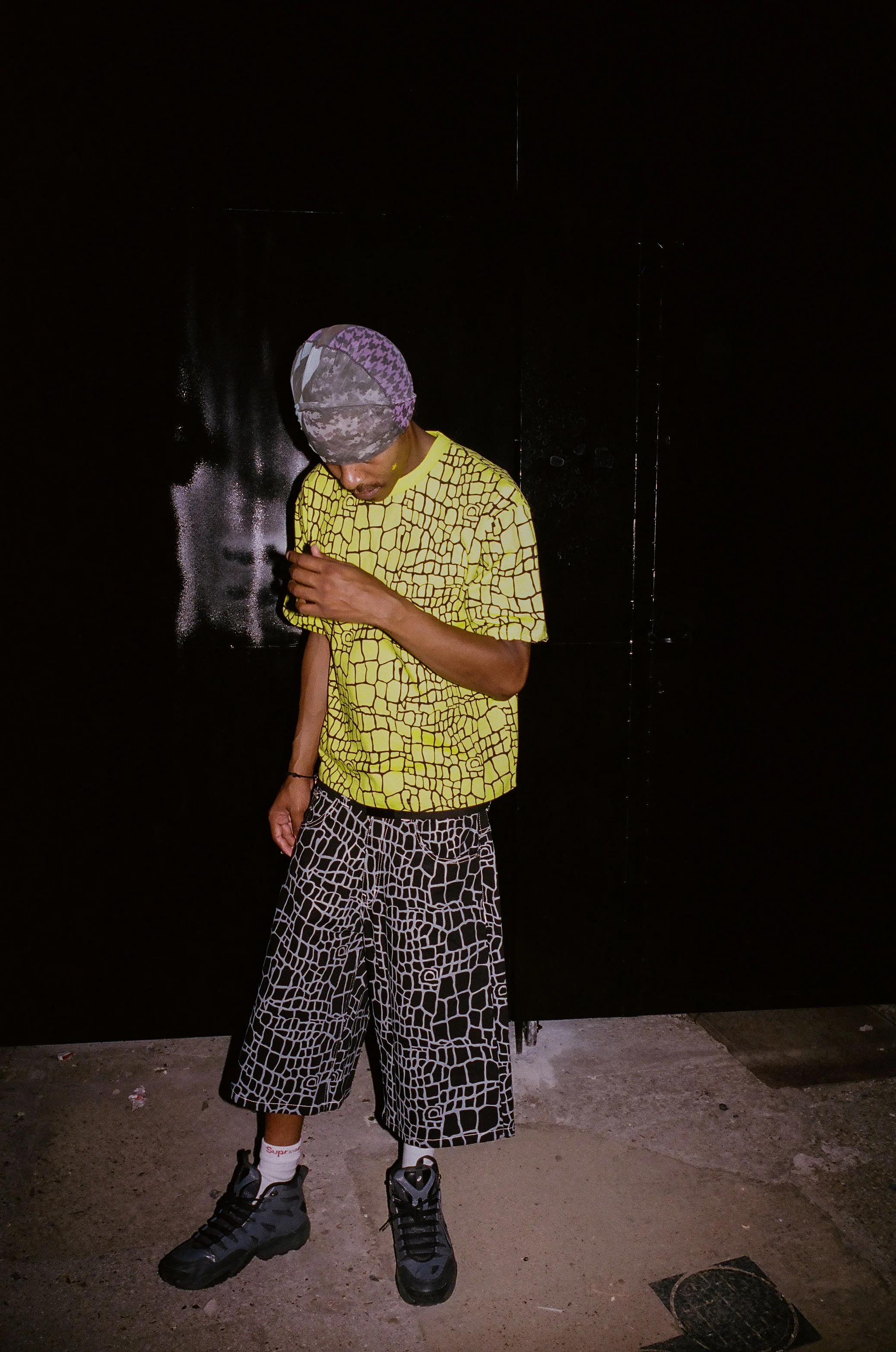 croc print tshirt - volt - Image 3