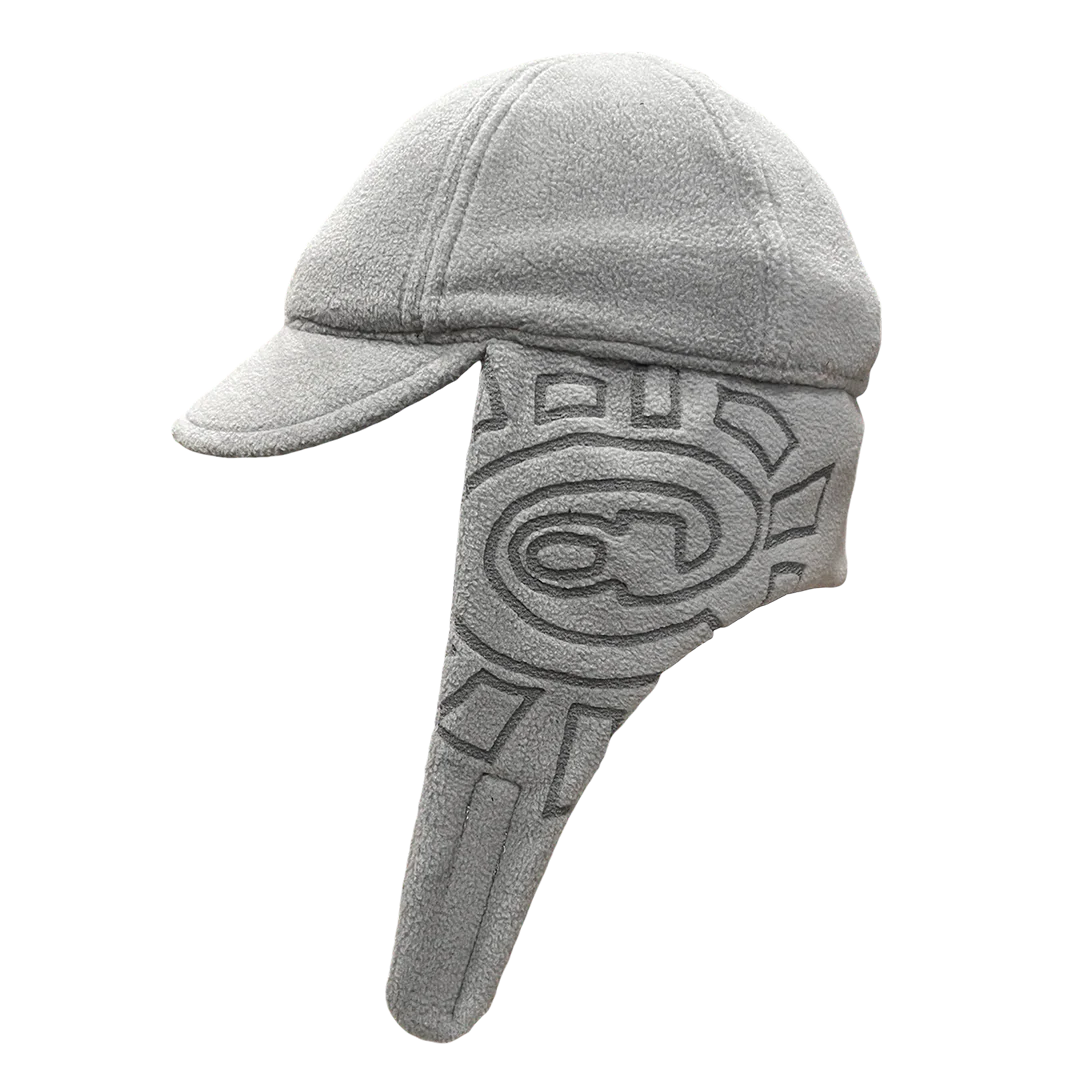 fleece trapper cap - grey - Image 3