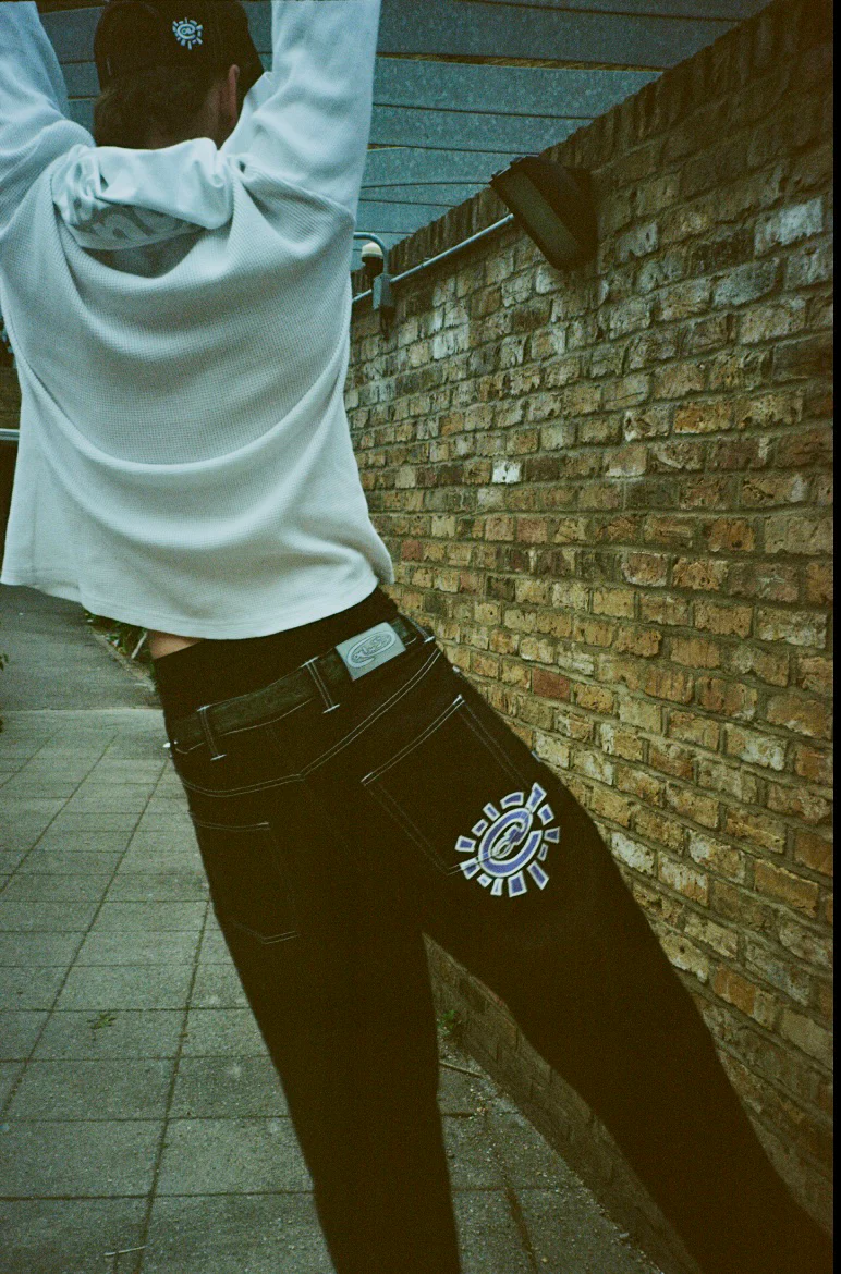 heavy duty unisex denim - purple - Image 3