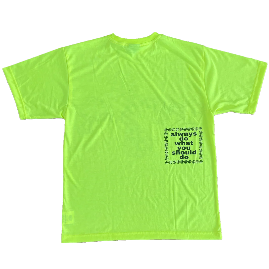 keychain tshirt - safety green - Image 2