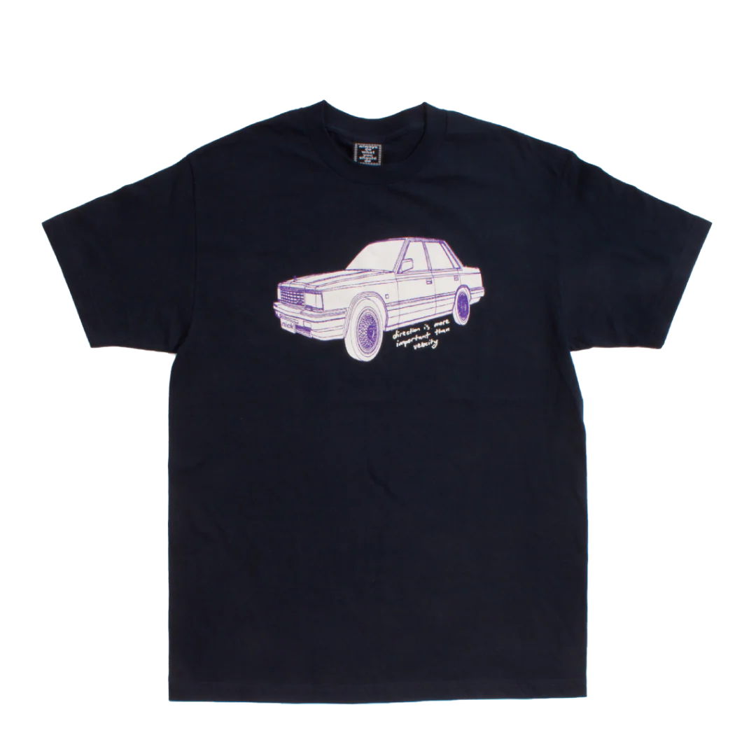 navy nissan tshirt