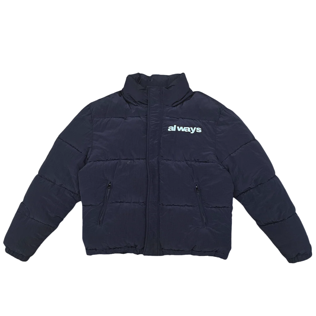 navy ripstop puffer - Image 3