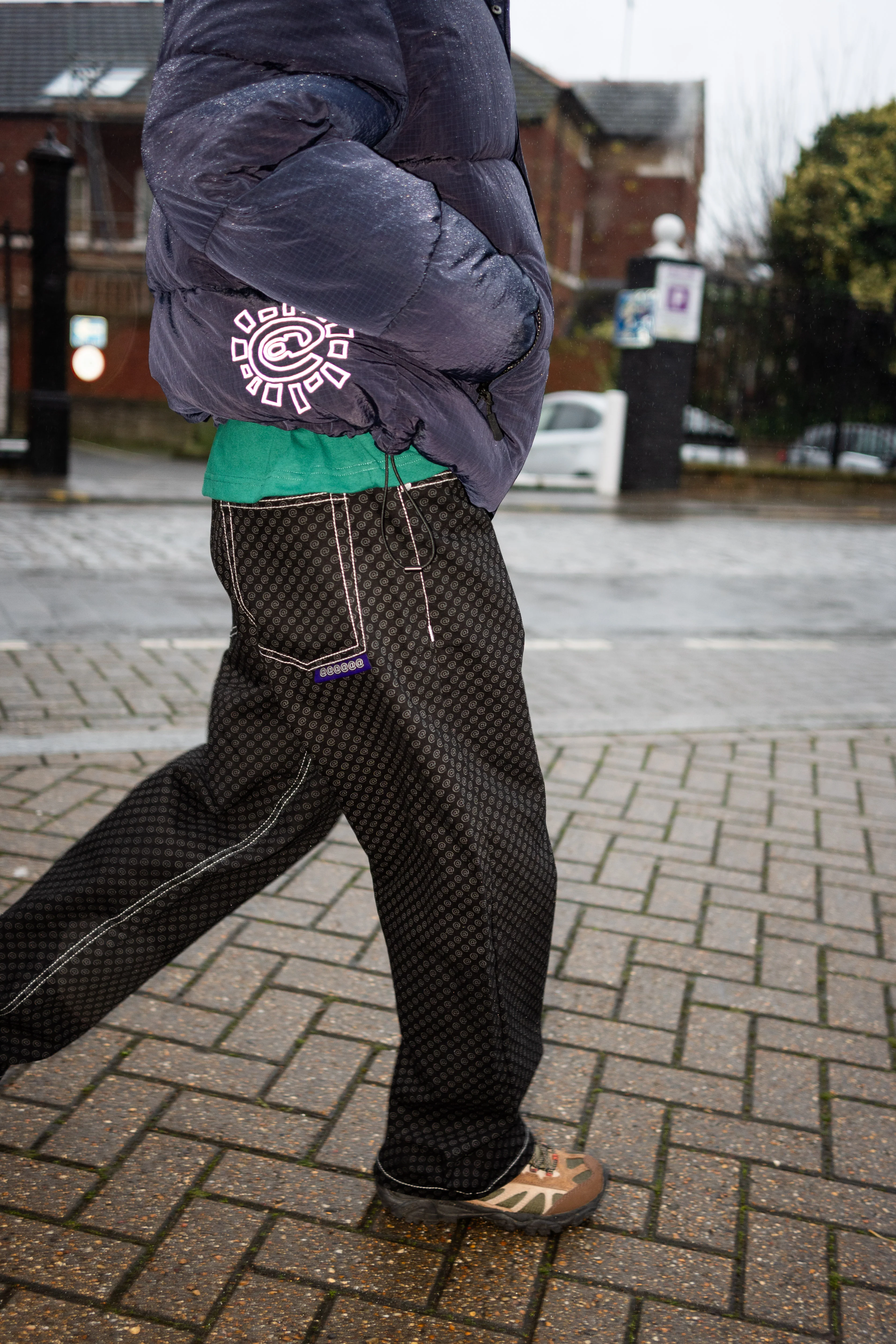 navy ripstop puffer - Image 7