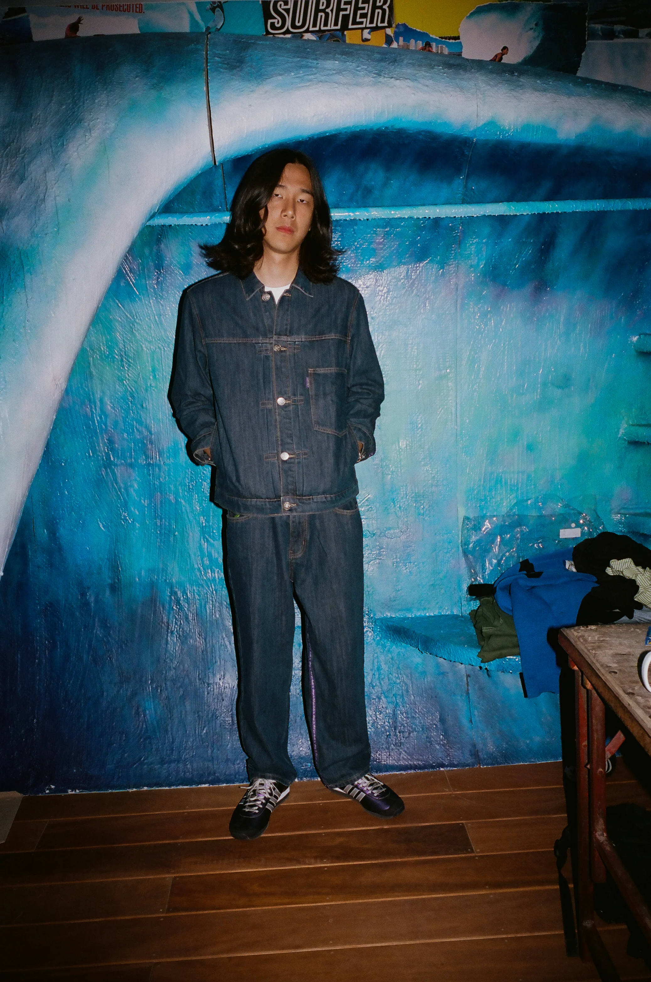 nigo purple label denim jacket - Image 3
