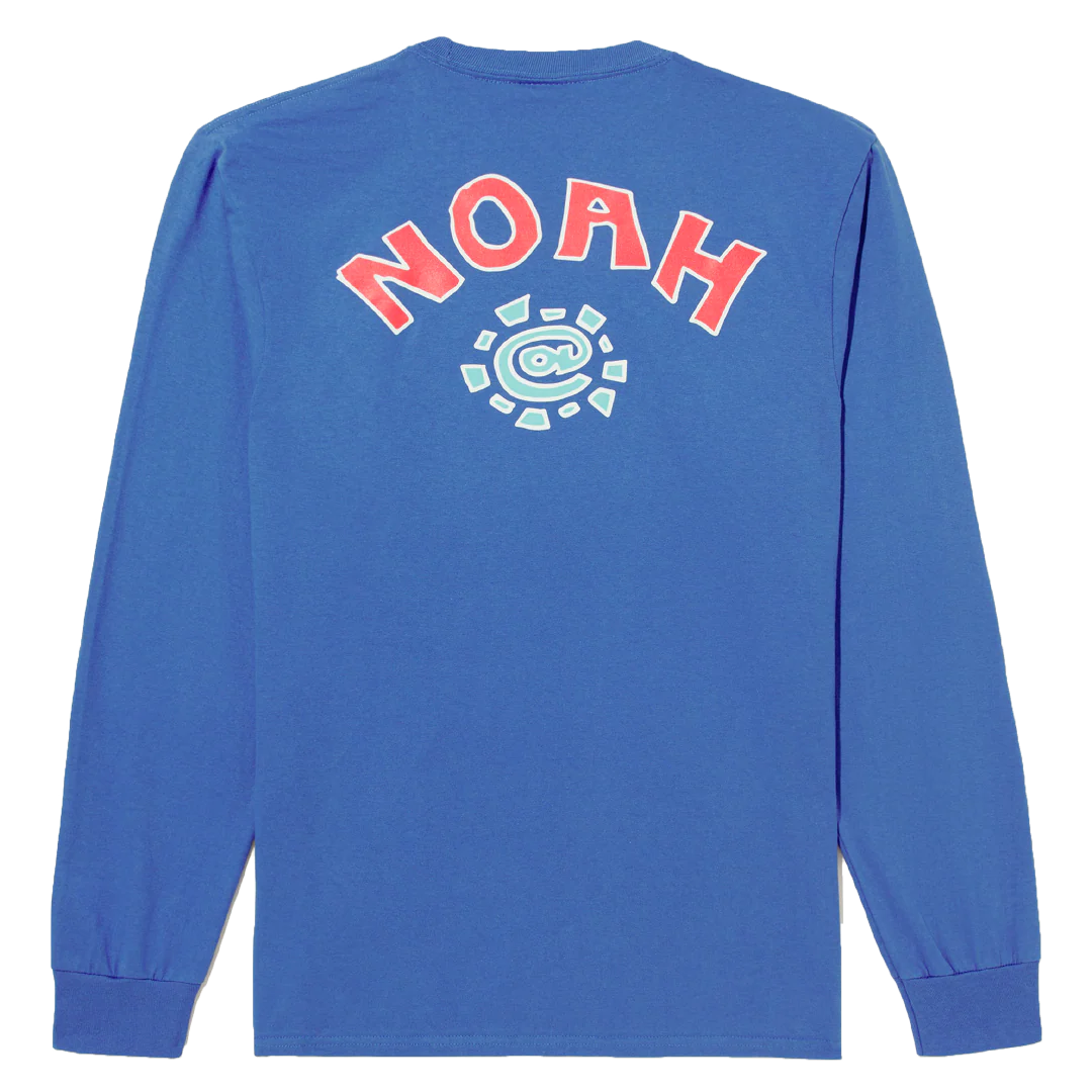 noah x adwysd longsleeve tshirt -blue - Image 2