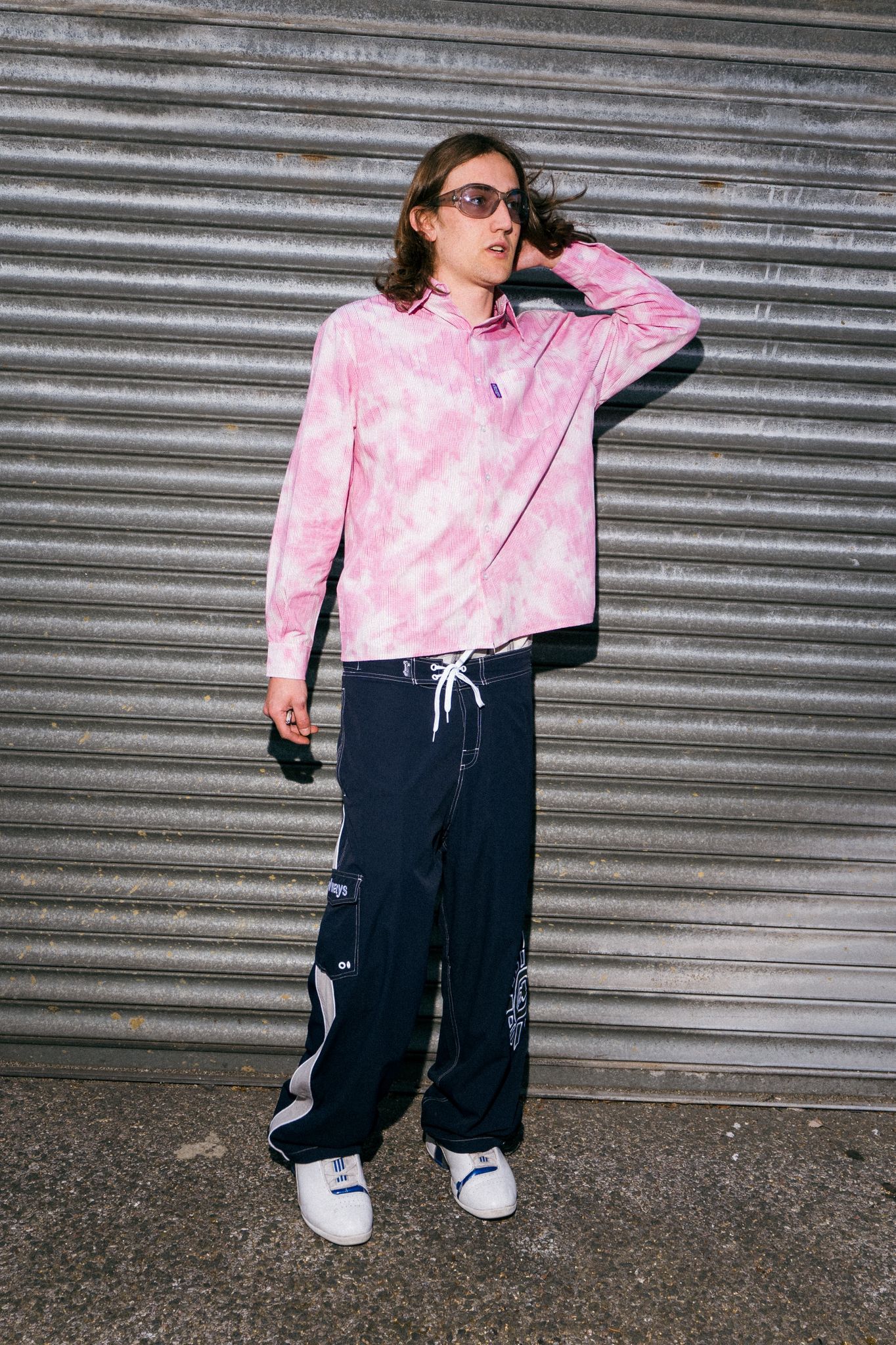 pink dye business leisure shirt - Image 3