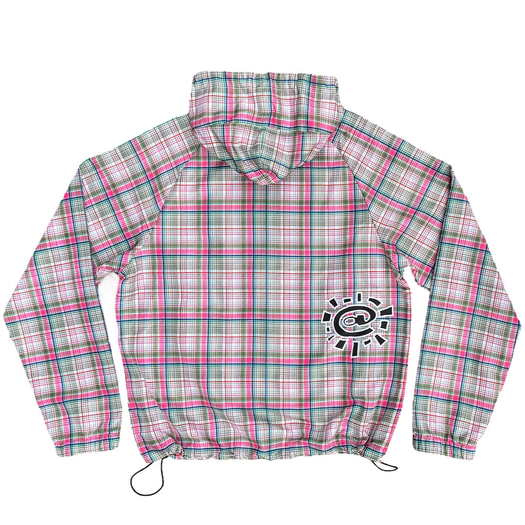 plaid bandemic jacket - green/pink - Image 2