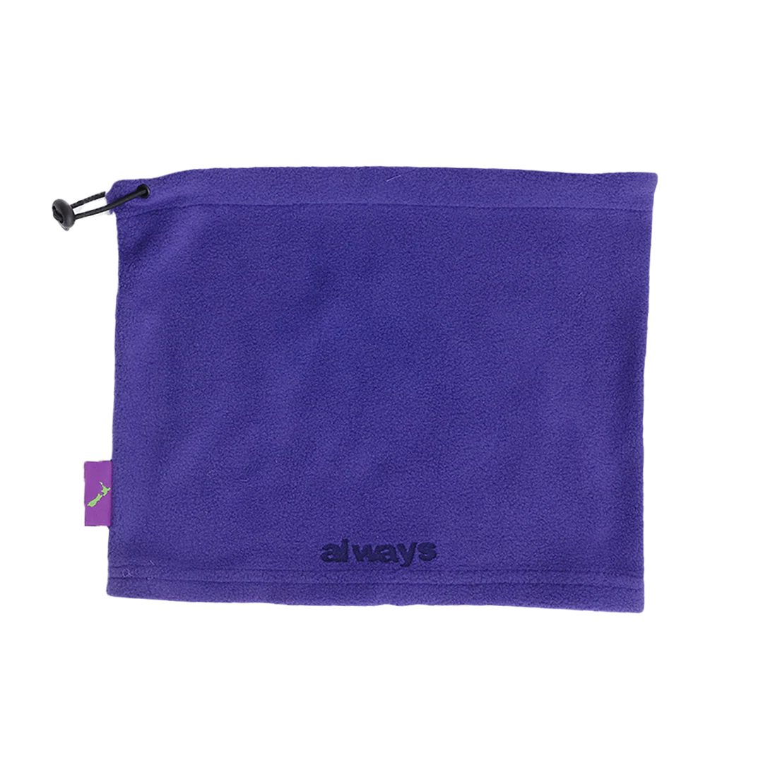 polarfleece snood beanie - purple - Image 2