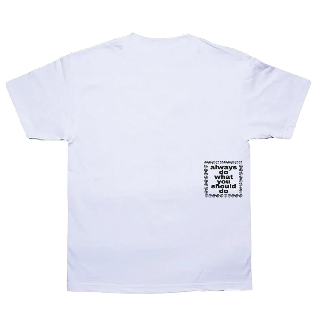 hand style adwysd tshirt - white - Image 2