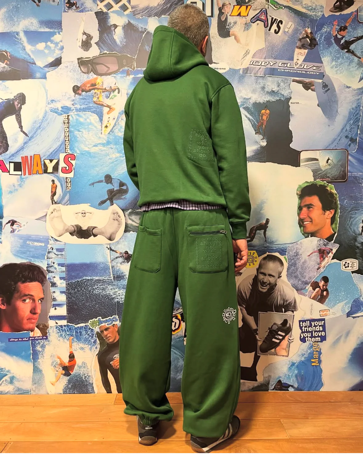 rel@xed green jogger - Image 4
