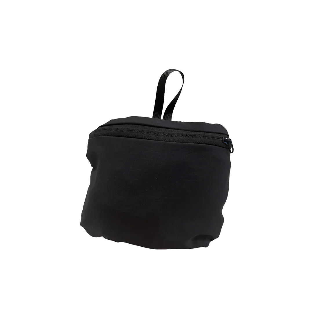 ripstop nylon crossbody bag - black/green - Image 4