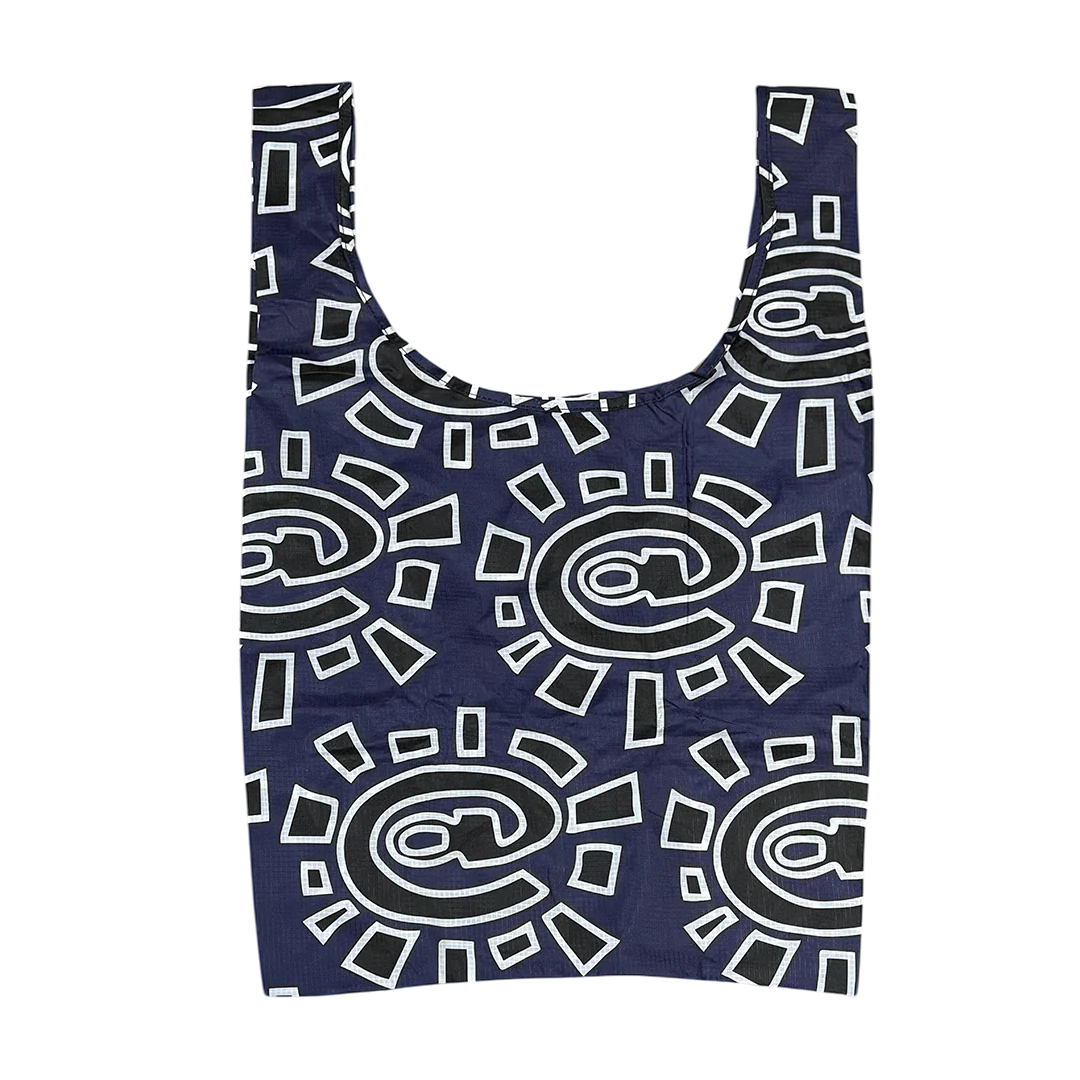 ripstop reusable bag - navy