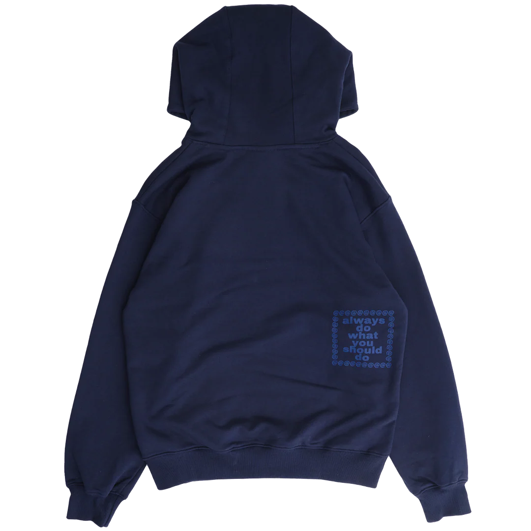 scribble @sun hoodie - navy - Image 2