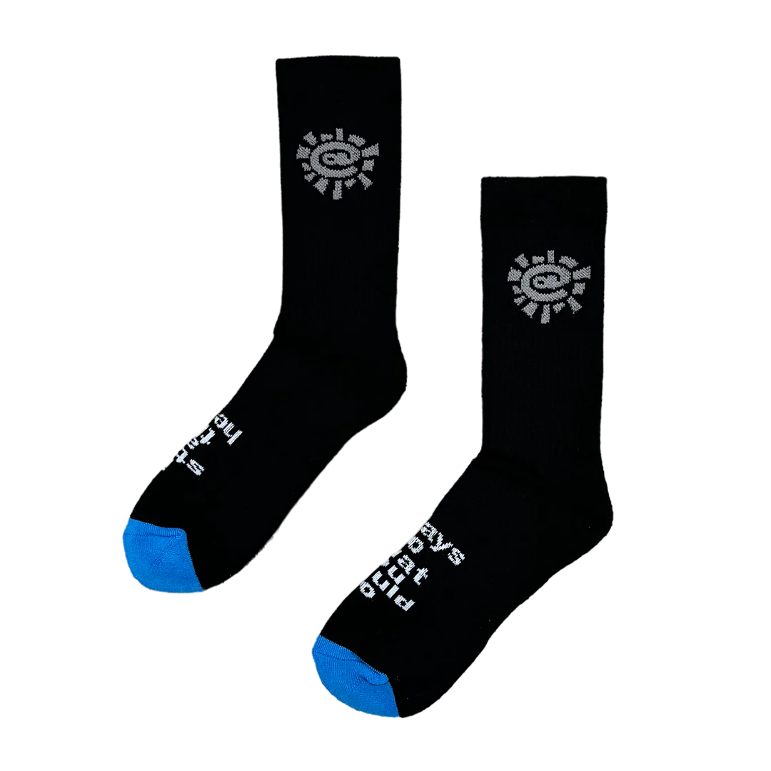 silver @ sun sock