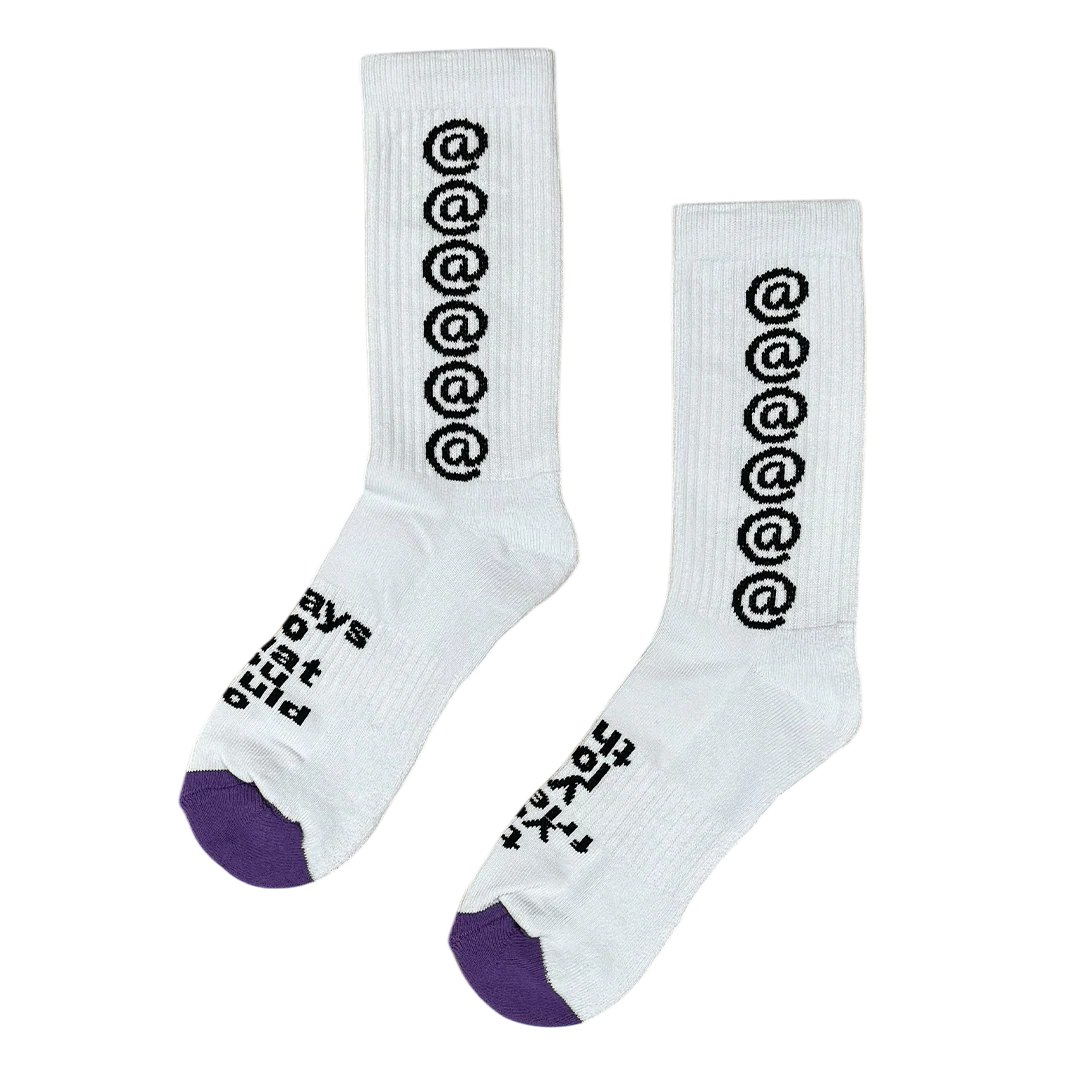 @@@@@@ sock - white