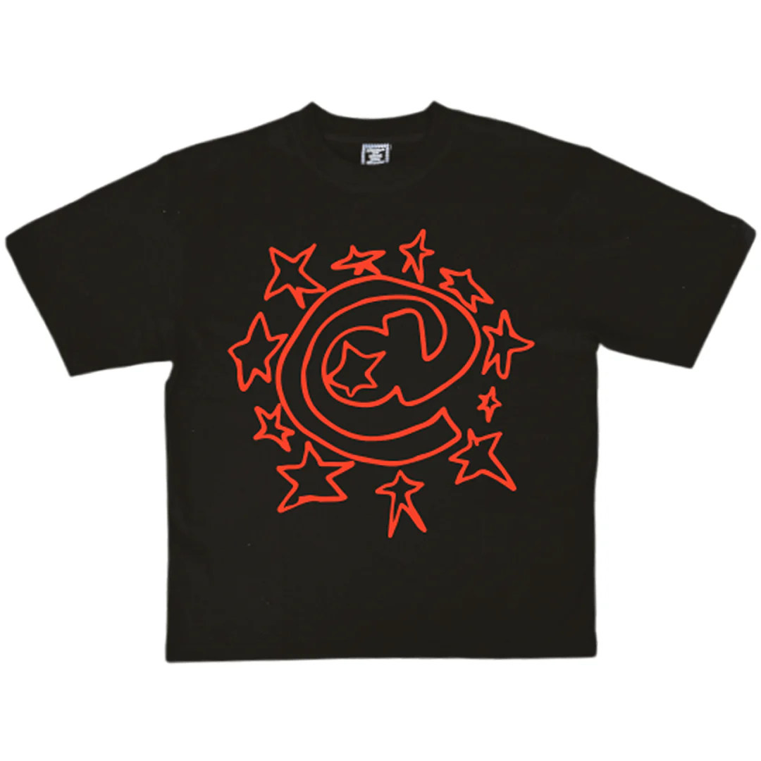 @star tshirt - black